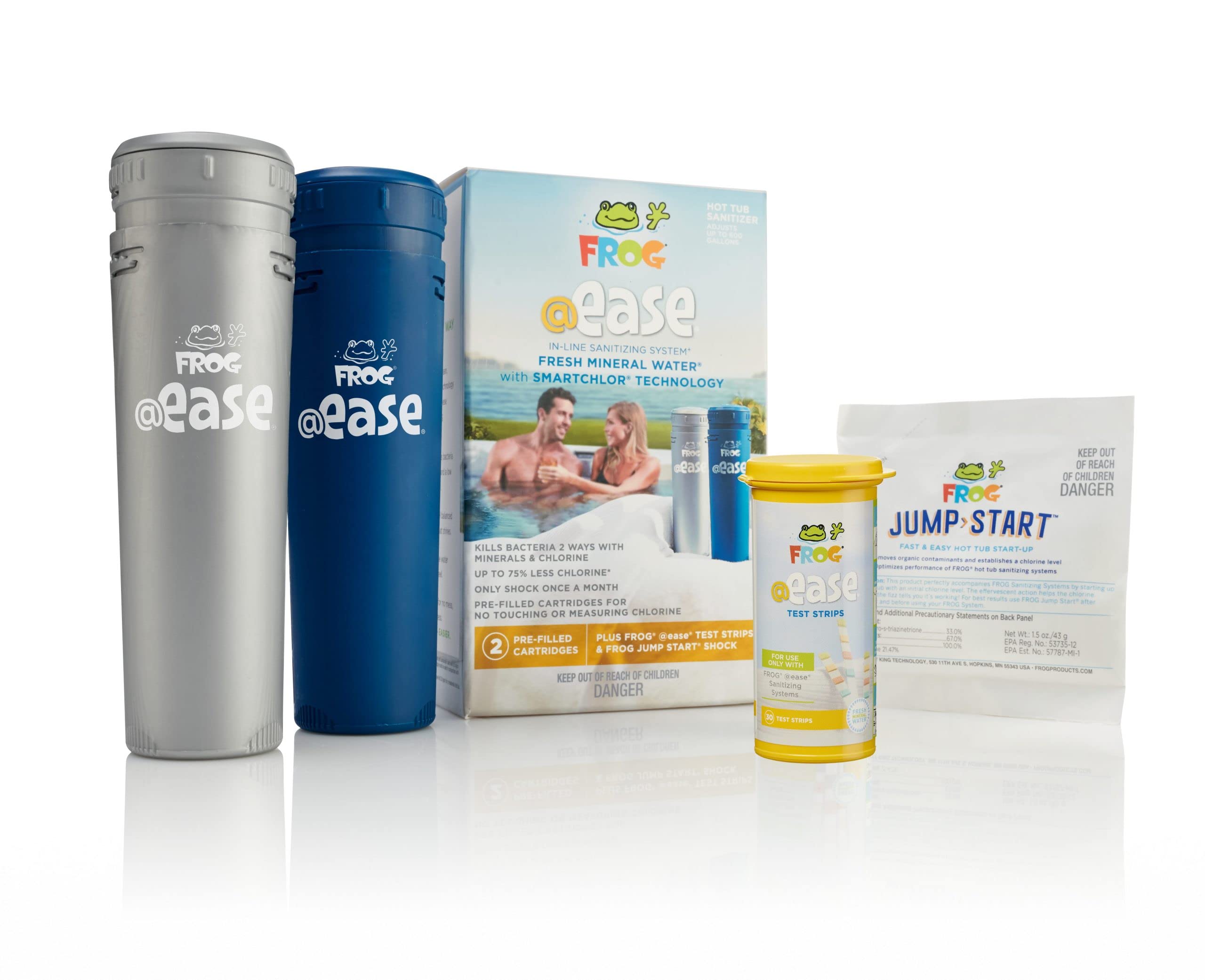 Amazon.com: FROG @Ease in-Line Sanitizing System for Hot Tubs, for